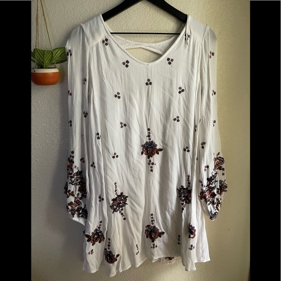 Free People Oxford Embroidery mini dress - Picture 4 of 8